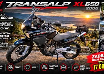 Honda Transalp xl650 niski przebieg