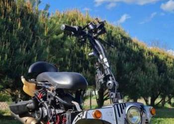 Skuter wózek inwalidzki zimowy wojownik