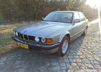 BMW E32 735i 1986r. automat, oryginalny stan, pojazd zabytkowy