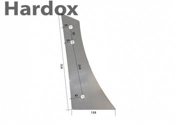 Pierś HARDOX 41884/P części do pługa LANDSBERG