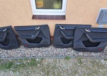 Boczki ambientie skoda octavia 3 sedan