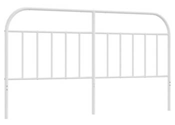 Metalowe wezgłowie białe 180 cm WM-353720