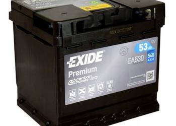 Akumulator Exide Premium 53Ah 540A PRAWY PLUS Dowóz GRATIS!