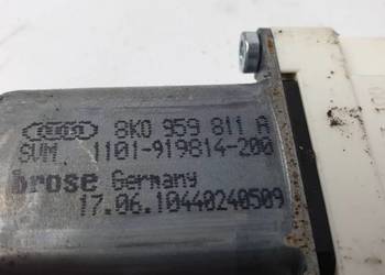 SILNICZEK SZYBY LT 8K0959811A AUDI A4 S4 B8