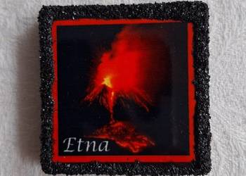 magnes na lodówkę - Etna - Sycylia - Włochy