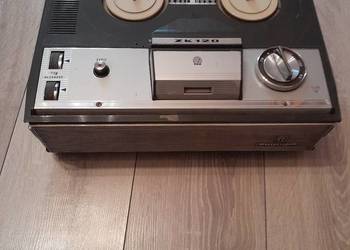 Magnetofon szpulowy zk120 z prl