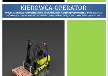 Wózki widłowe - Skrypt PDF dla operatorów, instruktorów /PROMOCJA DO 31.03/