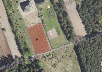 Działka 1666m Hedwiżyn