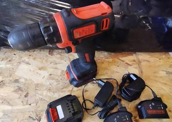Wiertarko wkrętarka BLACK+DECKER BDCDD12 + 2 akumulatory
