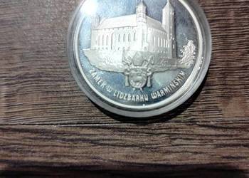 Srebrna Moneta kolekcjonerska 20zł z 1996r - zamek w Lidzbarku Warmińskim