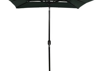 3-poziomowy parasol na aluminiowym słupku zielony 2x2 m WM-313845