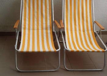 Leżak plażowy aluminiowy