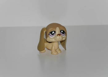 Hasbro Littlest Pet Shop kolekcjonerska figurka piesek rok 2007-1