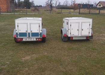 Przyczepa Przyczepka Samochodowa Lekka do przewozu zwierząt psów kotów