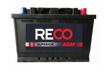 Akumulator Reco AGM 12V 70Ah 760A