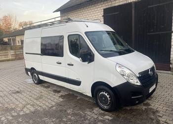 Opel Movano brydadówka 7 miejsc hak