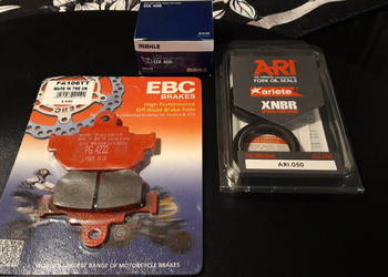 Suzuki Intruder 125 klocki ham uszczelniacze lag filterek oleju