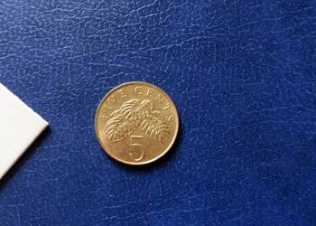 Stare monety 5 cent 1995 Singapur