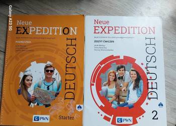 Neue expedition deutsch starter + zeszyt ćwiczeń 2