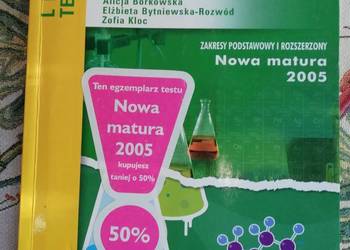 Chemia testy dla ucznia Nowa Matura 2005- Berecka, Kloc