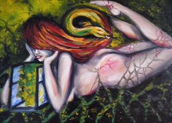 Sprzedam obraz olejny na płótnie 100cm x 70cm