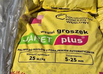 Ekogroszek w workach po 25kg tauron