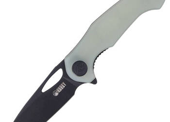 Nóż składany Kubey Dugu T/E Jade G10, Dark Stonewashed 14C28N (KU159E)
