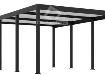 CarPort PREMIUM - Wiata samochodowa 5x5 Antracyt - CP103