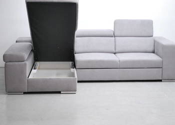 PHL DESIGN NOWOCZESNY NAROŻNIK z f.spania- enjoy