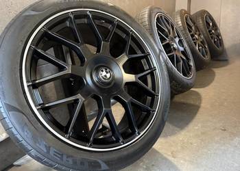 22 cale BMW X7 G07 felgi koła komplet z oponami czujnikami 5x112 ET20 10J