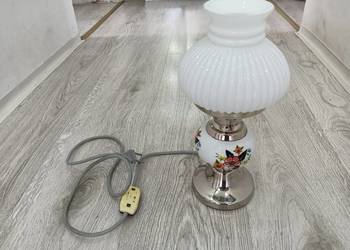 Lampka nocna PRL   220V  25W POLAM  biurkowa stojąca
