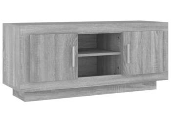 Szafka pod telewizor szary dąb sonoma 102x35x45 cm WM-817226