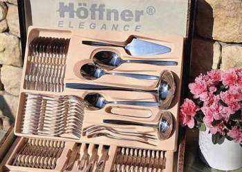 299 zł Walizka wąż sztućce Hoffner 72 elementy na 12 osób