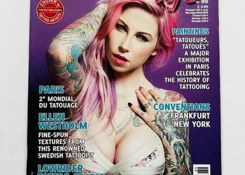 Tattoo Life 89 2014 czasopismo tatuaż Hollie Hatton Paris Mondial ENG
