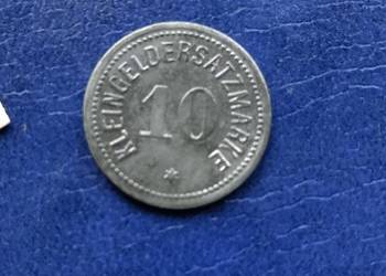 Stare monety 10 fenig 1917 Darmastadt Niemcy