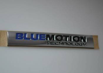 NOWY klejany znaczek Bluemotion emblemat do VW połysk