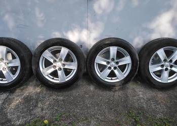 Felgi R16 aluminiowe Mitsubishi 4 sztuki, Stan bardzo dobry, Opony Gratis