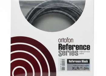 Ortofon Reference Black XLR 1.0m - NOS, nieużywane