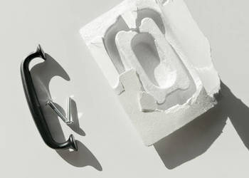 Uchwyt meblowy IKEA ENERYDA – czarny mat (1 sztuka)