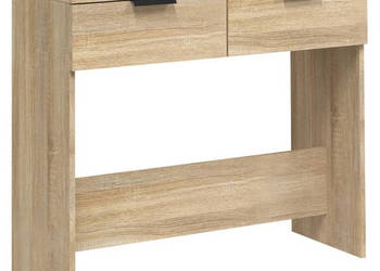 Stolik konsolowy dąb sonoma 90x36x75 cm WM-811334