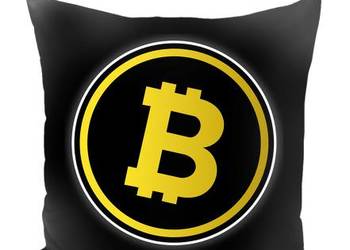 Poduszka jasiek z nadrukiem FULLPRINT Bitcoin BTC