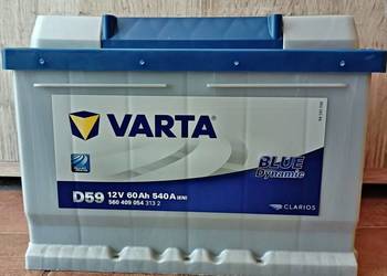 Akumulator 60Ah 540A EN VARTA Blue Dynamic D59 Akumulator 60Ah 540A EN VARTA Blue Dynamic D59