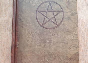 Notes, wzór - Pentagram, gładki, 168 stron