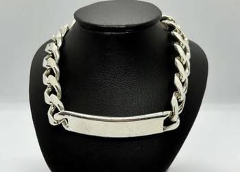 Srebrna bransoletka pr 925 48,44g (Długość 24 cm)