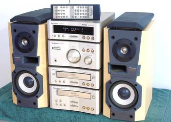 Wieża Technics SA-HD510 pilot kolumny. DOSTAWA.