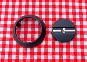 Nowy przycisk sygnału dźwiękowego klaksonu FSM + ramka Fiat 126 126p FL