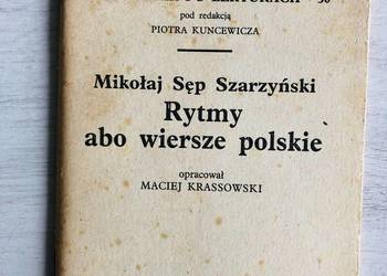 Mikołaj Szarzyński - Rytmy albo wiersze polskie opracowanie