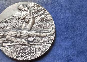 Stare monety Medal 50 rocznica Wrześni Polska / 40