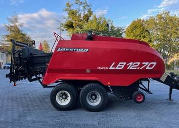 Prasa do słomy , duża kostka Laverda 1270, Case CB 40, Krone 1270