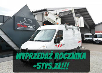 Renault Master max master dźwig 2,3 Podnośnik koszowy Zwyżka